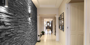 3D панели Сланец Black Slate Classic 4