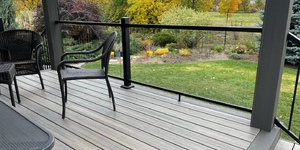 Террасная доска из ДПК Bamberg, Solid, English Barnwood