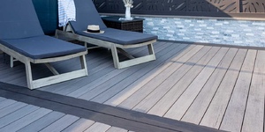 Террасная доска из ДПК Bamberg, Solid, English Barnwood