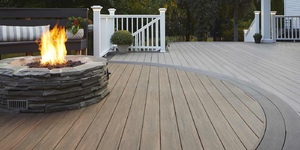 Террасная доска из ДПК Bamberg, Solid, Lebanese Cedar