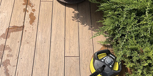 Террасная доска из ДПК Bamberg, Solid, African Bubinga