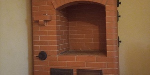 Кирпич печной радиальный полнотелый ЛСР красный М-400, F-100 4