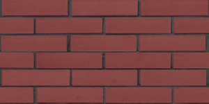 Кирпич облицовочный ЛСР, Винный, Гладкий, 1НФ 1