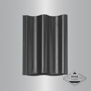 Цементно-песчаная черепица Кельтская (Харцер) Cisar, графит