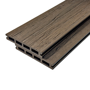 Террасная доска из ДПК Bamberg, Square Fossiled, Brazilian Walnut