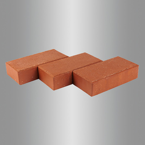 Клинкер тротуарный ЛСР "Эдинбург", тёмно-красный