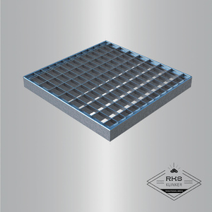 Решетка стальная Basic к дождеприемнику, 300x300