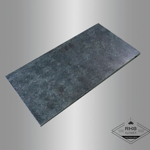 Гранитная плитка Africa Black, Thermo/Polished