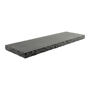 Ступень из камня RKS SLATE Belgian Black, колотая, 1500х350х30 мм