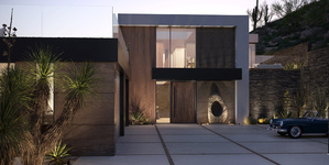 Фасадный черный камень на фото 3D панели RKS SLATE Сланец Black Slate в наличии на складе (11)