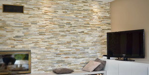 Облицовка камина камнем 3D панели RKS SLATE Сланец Beige Slate Classic заказать с доставкой (6)