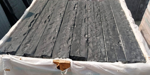 Бордюр поребрик ступень палисад Belgian Belgian Black из камня известняка от RKS SLATE (1)