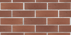 Кирпич облицовочный ЛСР, коричневый, Рустик, 1НФ на белом шве