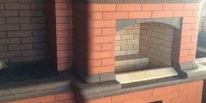 Кирпич печной, лицевой, полнотелый ЛСР, красный, М-400, F-100 (1)