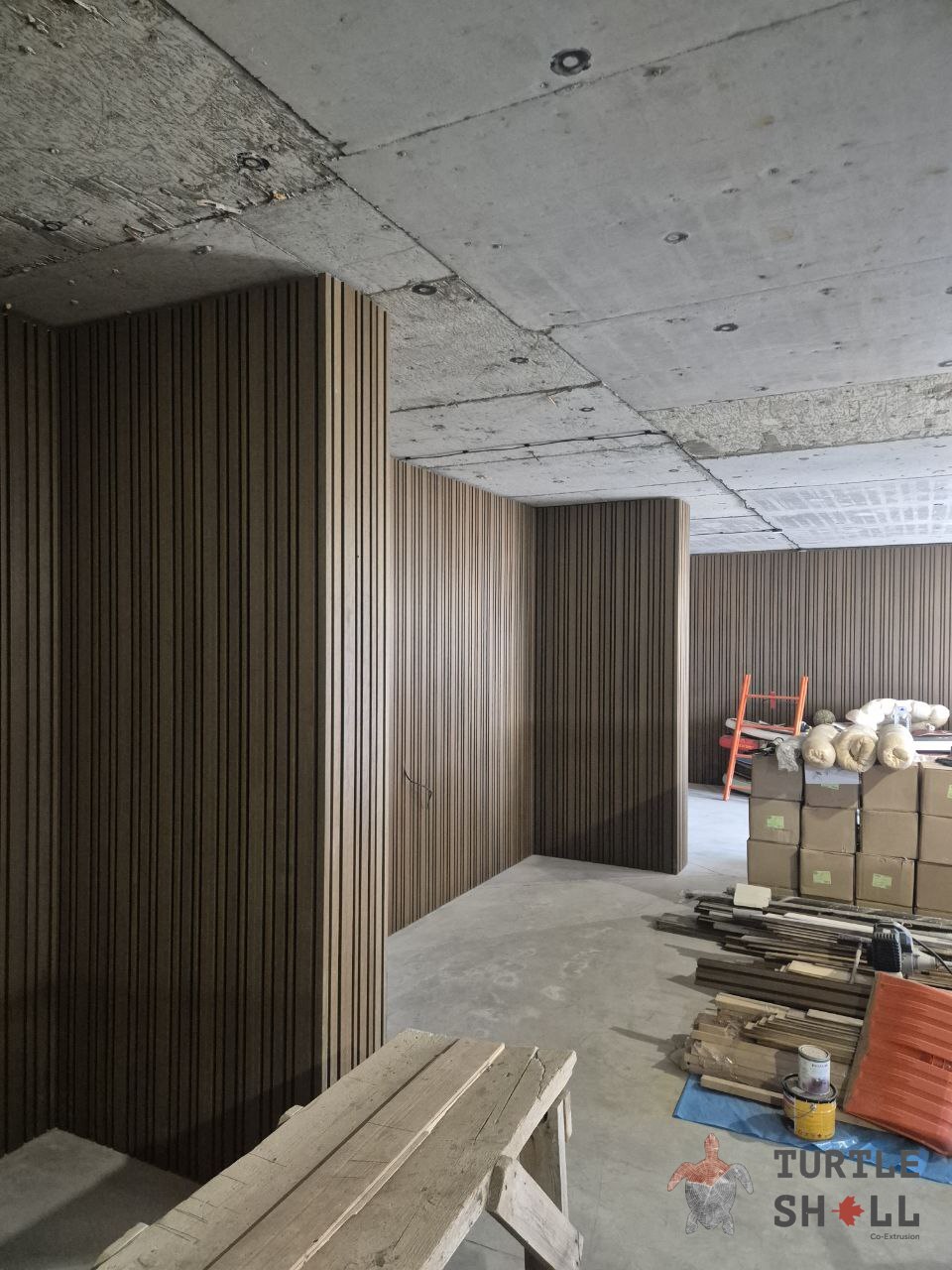 Реечная панель Different Lines, Australian Palisander, Co-Extrusion 4