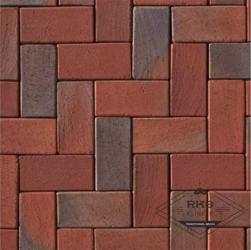 Тротуарный кирпич ABC-Klinkergruppe, Dormagen, 200х100х45 мм в Старом Осколе