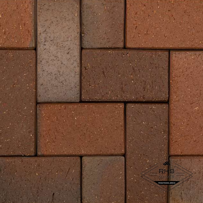 Тротуарный кирпич ABC-Klinkergruppe, Kiel-Heidebunt, 200х100х52 мм в Старом Осколе