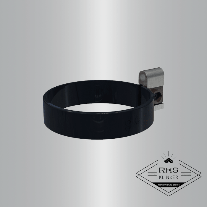 Хомут трубы GLC PVC, RAL 9005 в Старом Осколе