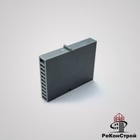 Вентиляционная коробочка BAUT светло-серая, 80x60x12 мм в Старом Осколе