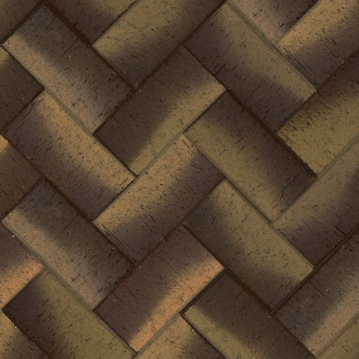 Клинкер тротуарный ЛСР коричневый "Монако" Золото Классик в Старом Осколе