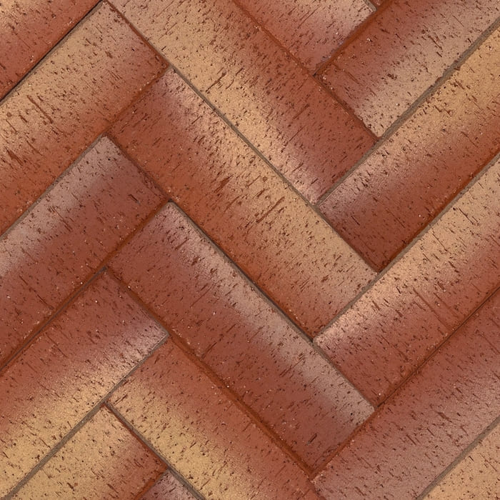 Клинкер тротуарный ЛСР красный "Канны" Золото Лонг в Старом Осколе