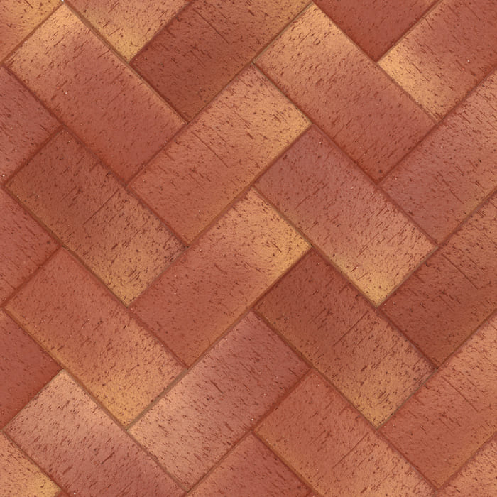 Клинкер тротуарный ЛСР тёмно-красный "Ницца" Золото Классик в Старом Осколе