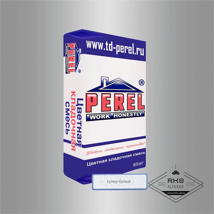Зимняя кладочная смесь PEREL NL 01/супер-белый в Старом Осколе