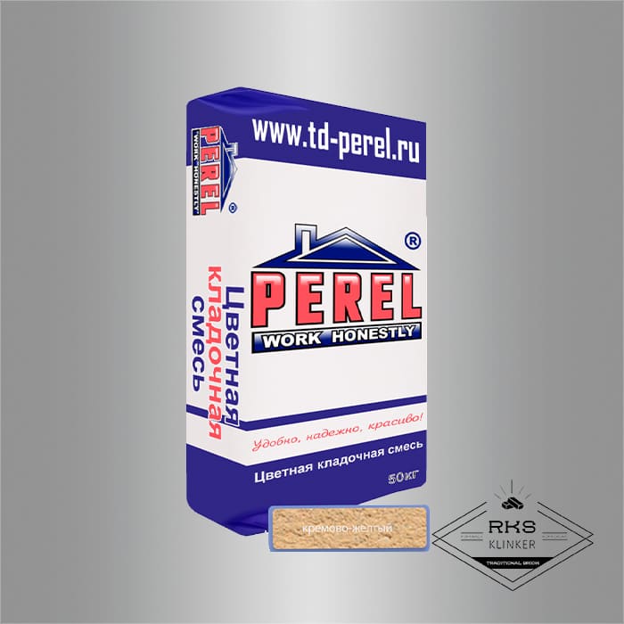 Кладочная смесь PEREL VL 30/кремово-жёлтый в Старом Осколе
