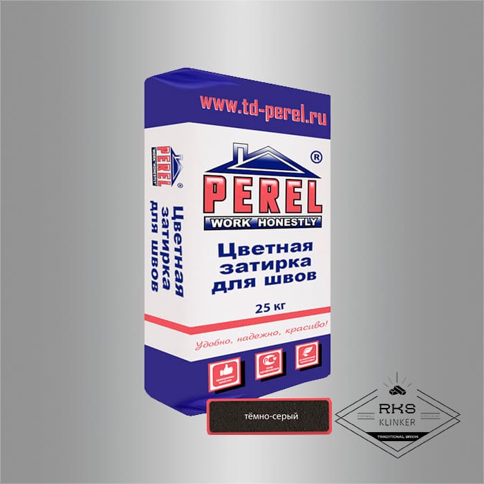 Зимняя затирочная смесь Perel RL 15/тёмно-серая в Старом Осколе