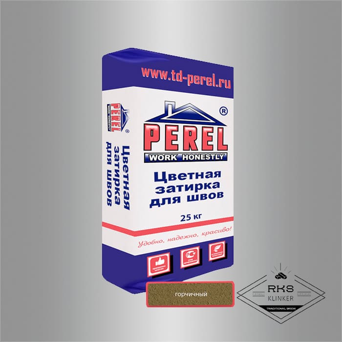 Зимняя затирочная смесь Perel RL 36/горчичная в Старом Осколе
