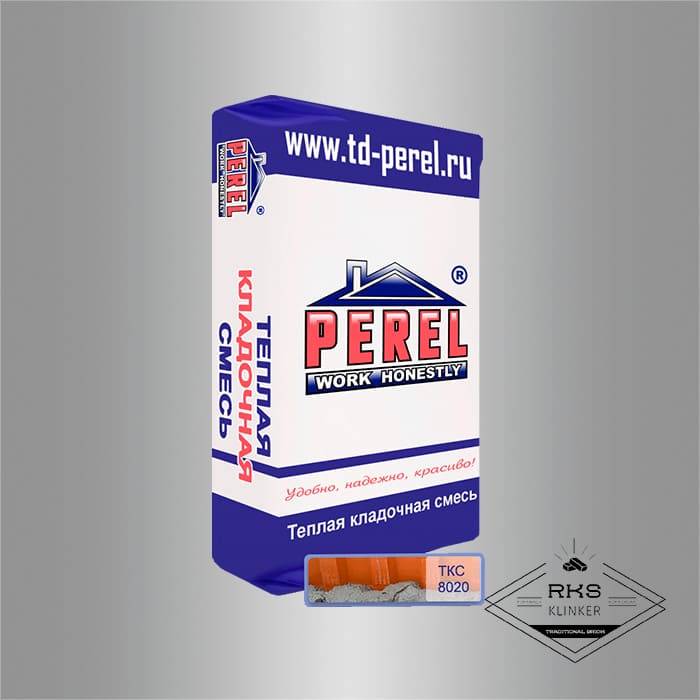 Теплоизоляционный кладочный раствор PEREL TKS 8020 в Старом Осколе