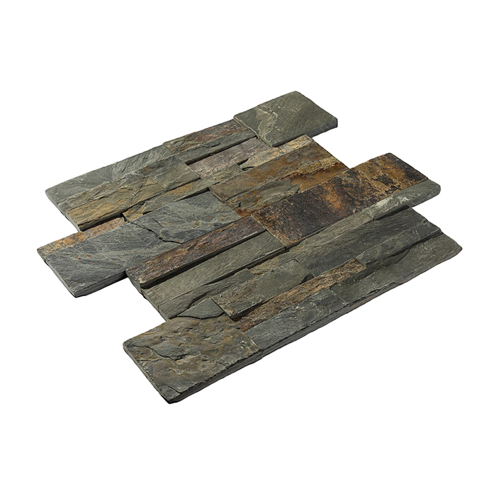 3D панели Сланец Dark Multicolor Modern в Старом Осколе