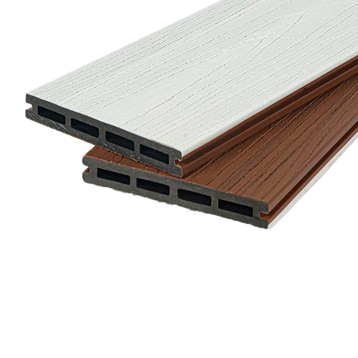 Террасная доска из ДПК Dual POLIVAN GROUP, Profi Co-Extrusion,White в Старом Осколе