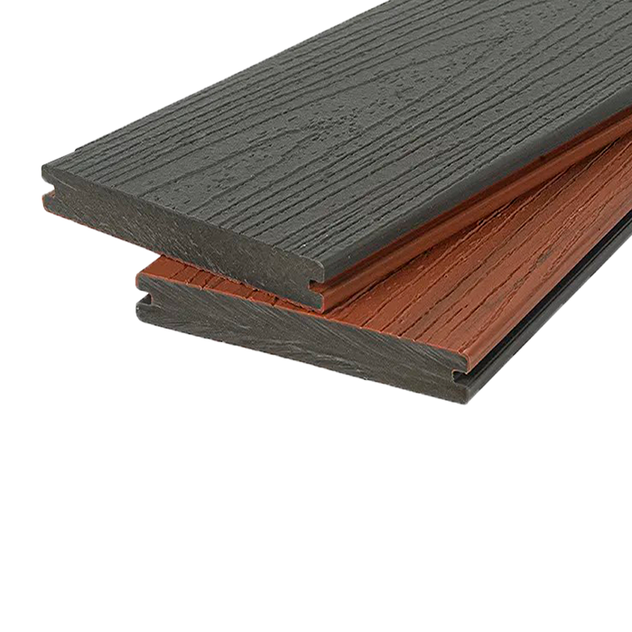 Террасная доска из ДПК Dual POLIVAN GROUP,Solid Co-Extrusion,Grey dark в Старом Осколе