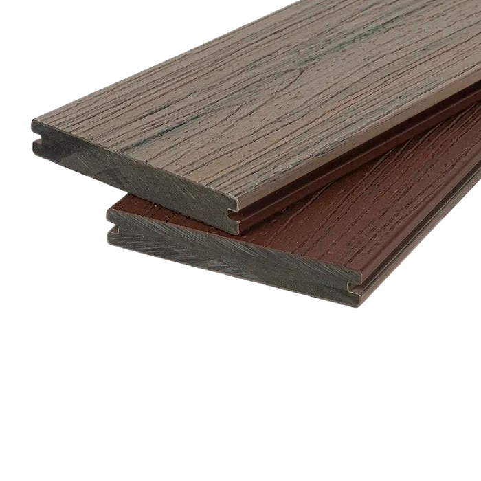 Террасная доска из ДПК Dual POLIVAN GROUP,Solid Co-Extrusion, Gray в Старом Осколе