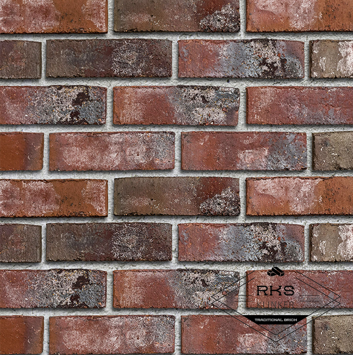 Кирпич ручной формовки Roben, WIESMOOR rotblau-bunt, 240х54х71 мм в Старом Осколе