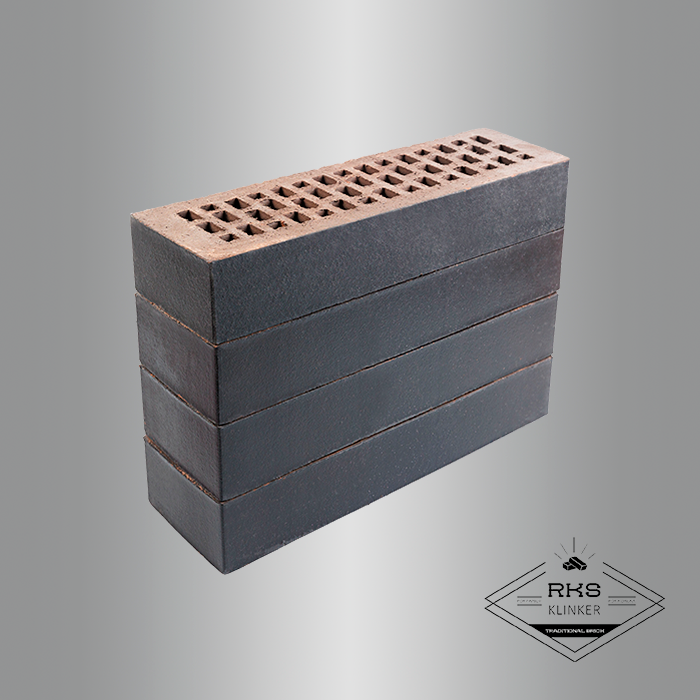 Ригельный кирпич Roben, FARO schwarz-nuanciert glatt, 290х90х90 мм в Старом Осколе