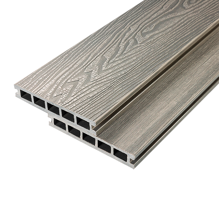Террасная доска из ДПК RusDecking, UnoDeck Vintage, Серый в Старом Осколе