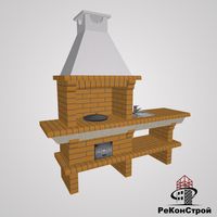 Печь-барбекю Saunday 724 в Старом Осколе