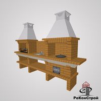Печь-барбекю Saunday 734 в Старом Осколе