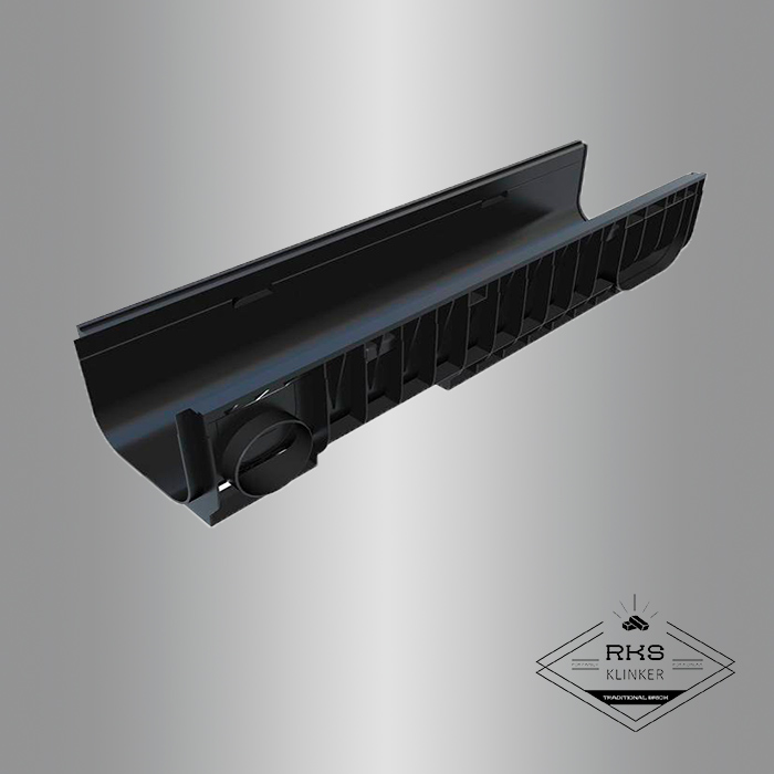 Лоток водоотводный PolyMax Basic пластиковый DN200, H200 в Старом Осколе