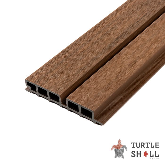 Реечная панель Double Lines, Australian Palisander, Co-Extrusion в Старом Осколе