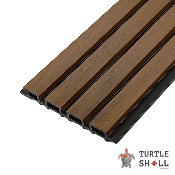 Реечная панель Middle Lines Dual, Thai Teak, Co-Extrusion в Старом Осколе