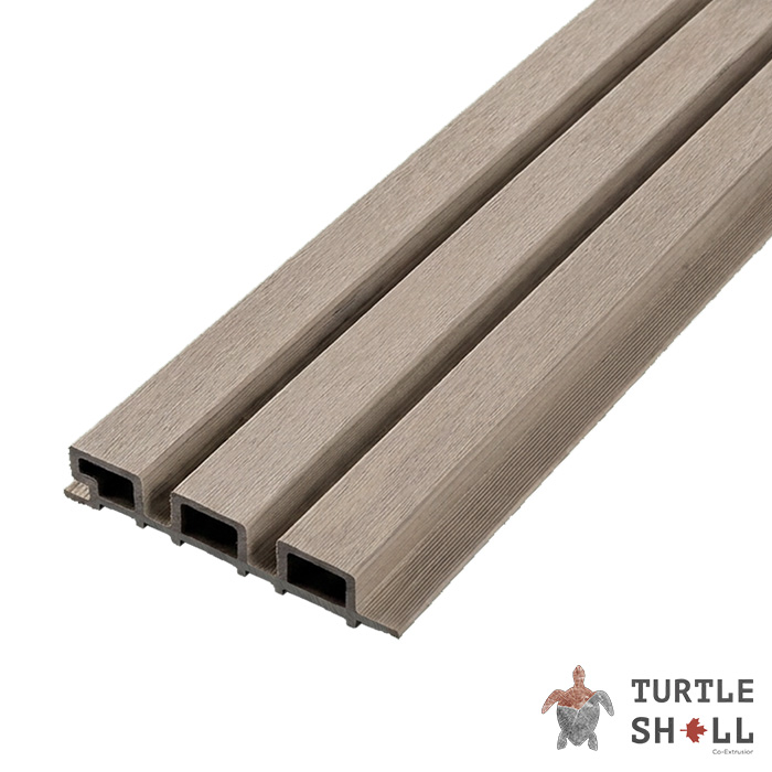Реечная панель ДПК Middle Lines, Canadian Maple, Коэкструзия (FS 15) в Старом Осколе