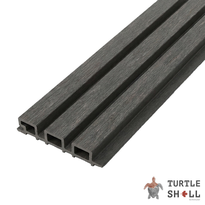 Реечная панель ДПК Middle Lines, Faroese Smokewood, Коэкструзия (FS 15) в Старом Осколе