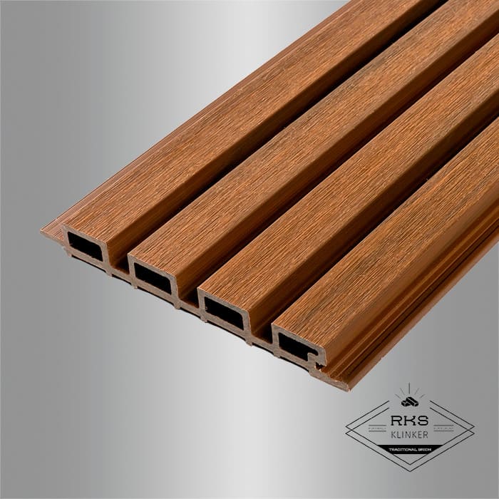 Реечная панель Middle Lines, Thai Teak, Co-Extrusion в Старом Осколе