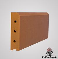 Клинкерный бордюрный камень KR "Красный" в Старом Осколе
