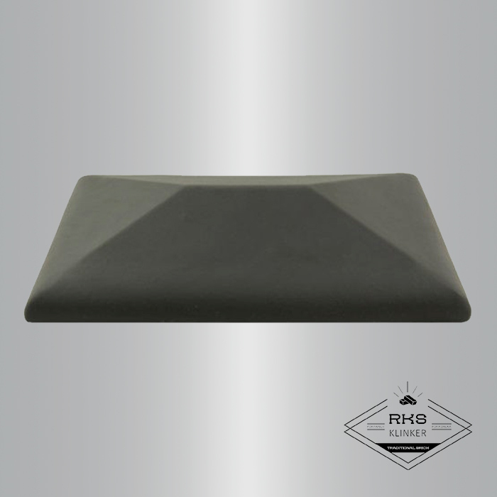 Клинкерный колпак на столб ZG Clinker, СР 300х425 мм, графит в Старом Осколе