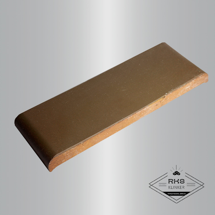 Парапетная плитка ZG Clinker, КР20 190x110x25 мм, Коричневая в Старом Осколе