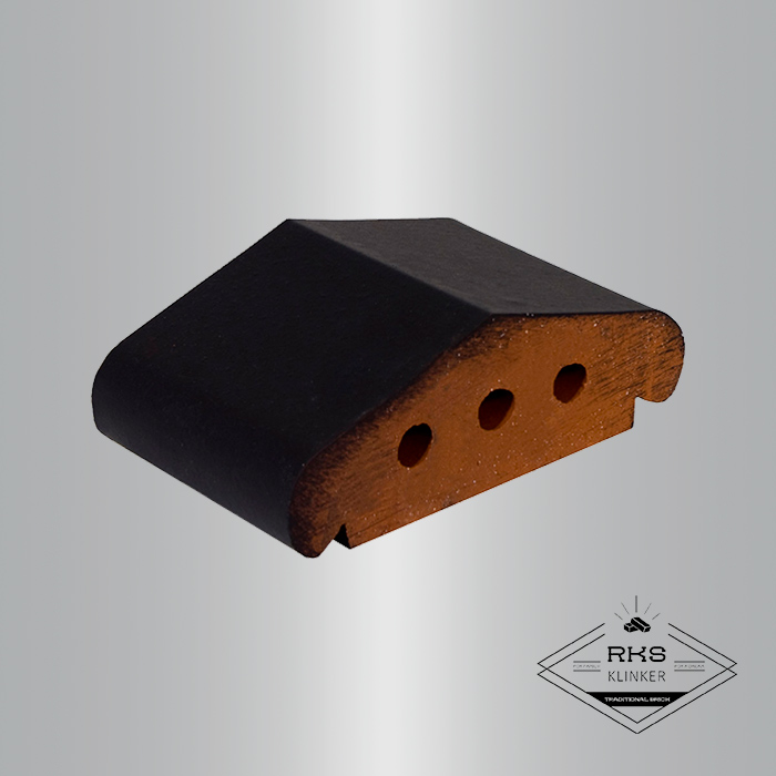 Профильный кирпич для заборов ZG Clinker, К12 170x110x65 мм, Графит в Старом Осколе